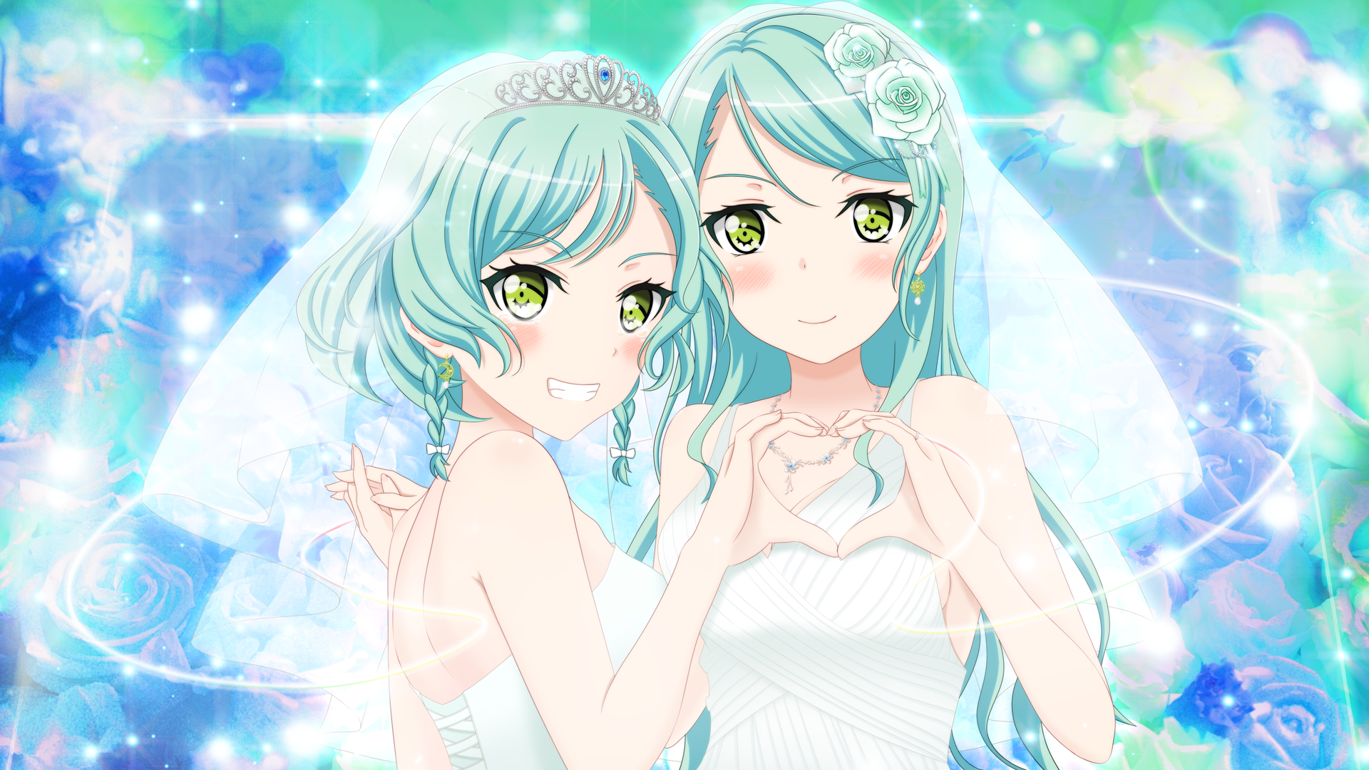 Hikawa Hina And Hikawa Sayo Bang Dream Drawn By Shimmy Danbooru