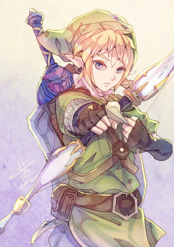 link (the legend of zelda and 1 more) drawn by fromchawen