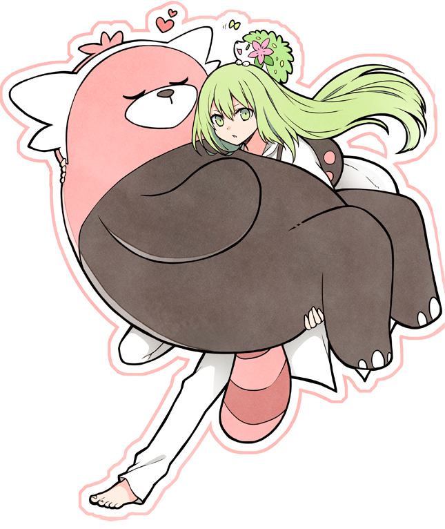 enkidu, shaymin, and bewear (fate and 2 more) drawn by yoyo_9ea