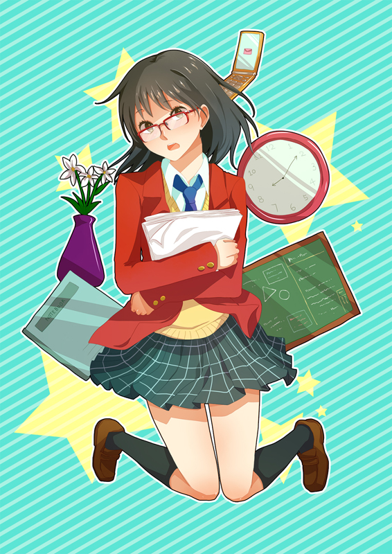 ooshima chizuru (tonari no kaibutsu-kun) drawn by matsuripanda