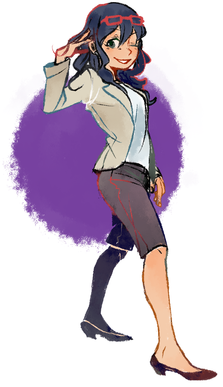 otonashi haruna (inazuma eleven and 1 more) drawn by gisu