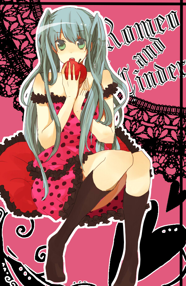 hatsune miku (vocaloid and 1 more) drawn by shirota_mifuru