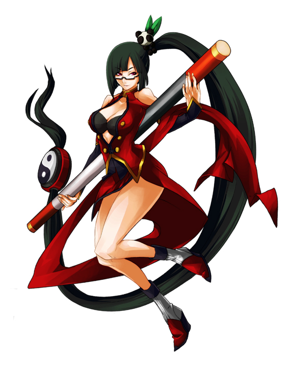 litchi faye ling and lao jiu (blazblue and 1 more) drawn by katou_yuuki