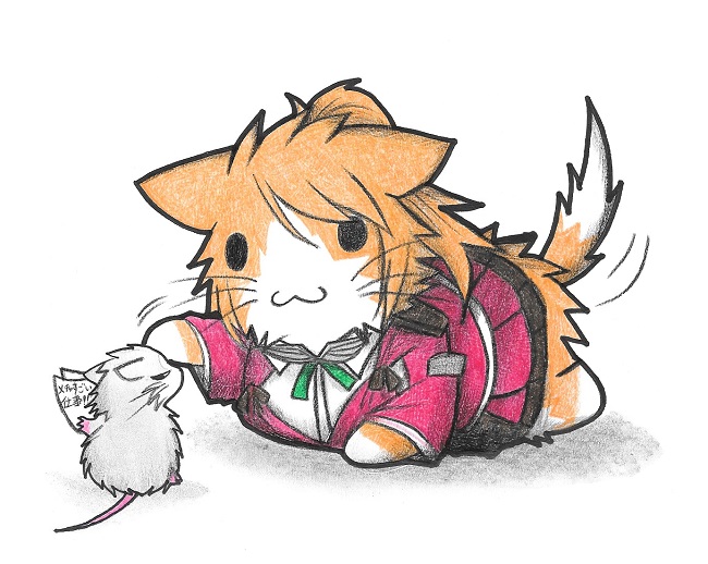 admiral, non-human admiral, and aquila (kantai collection) drawn by neko_kyo