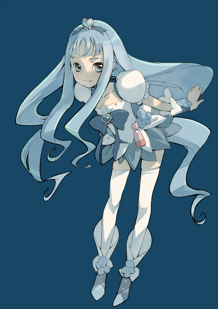 kurumi erika and cure marine (precure and 1 more) drawn by branch_(blackrabbits)