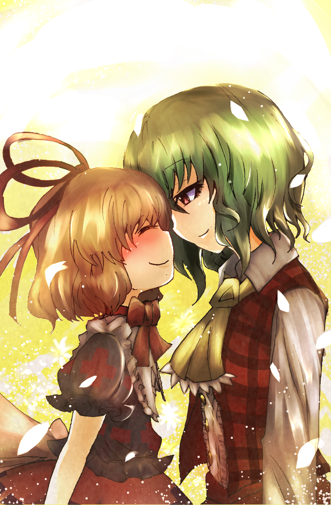 kazami yuuka and medicine melancholy (touhou) drawn by hinohikari