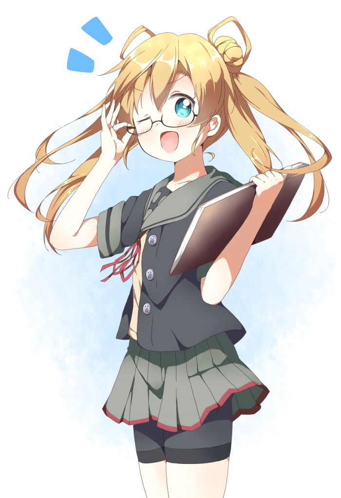 abukuma and abukuma kai ni (kantai collection) drawn by toma_(shinozaki)