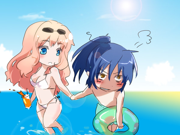 sheryl nome and saotome alto (macross and 1 more) drawn by hanon_(nonty)