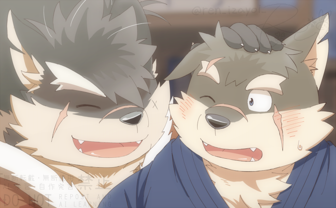 moritaka and shino (tokyo afterschool summoners) drawn by ren_izayoi