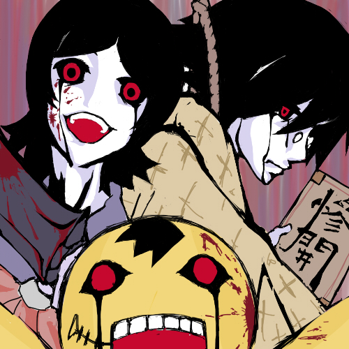 itoshiki nozomu, hitou nami, and sanosuke (sayonara zetsubou sensei) drawn by nure_senbei