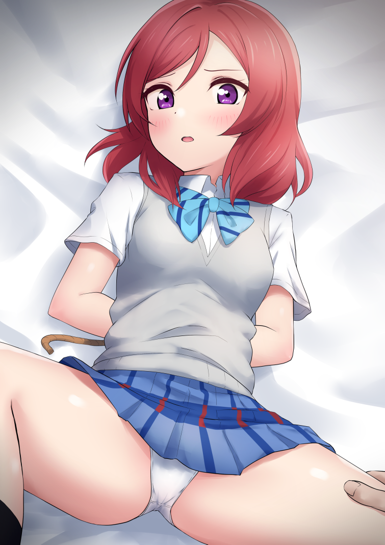 nishikino maki (love live! and 1 more) drawn by toyasu_aina