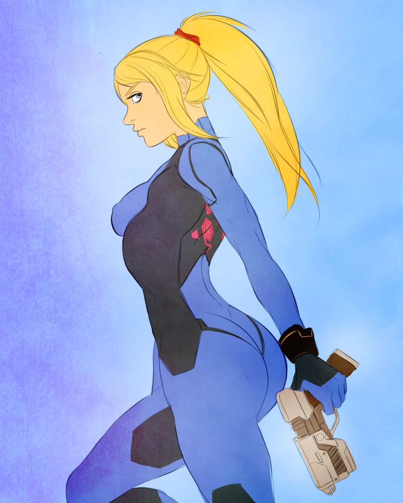 samus aran (super smash bros. and 1 more) drawn by mike_grygier