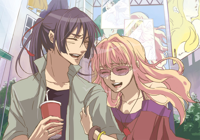 sheryl nome, ranka lee, and saotome alto (macross and 1 more) drawn by saki_miya
