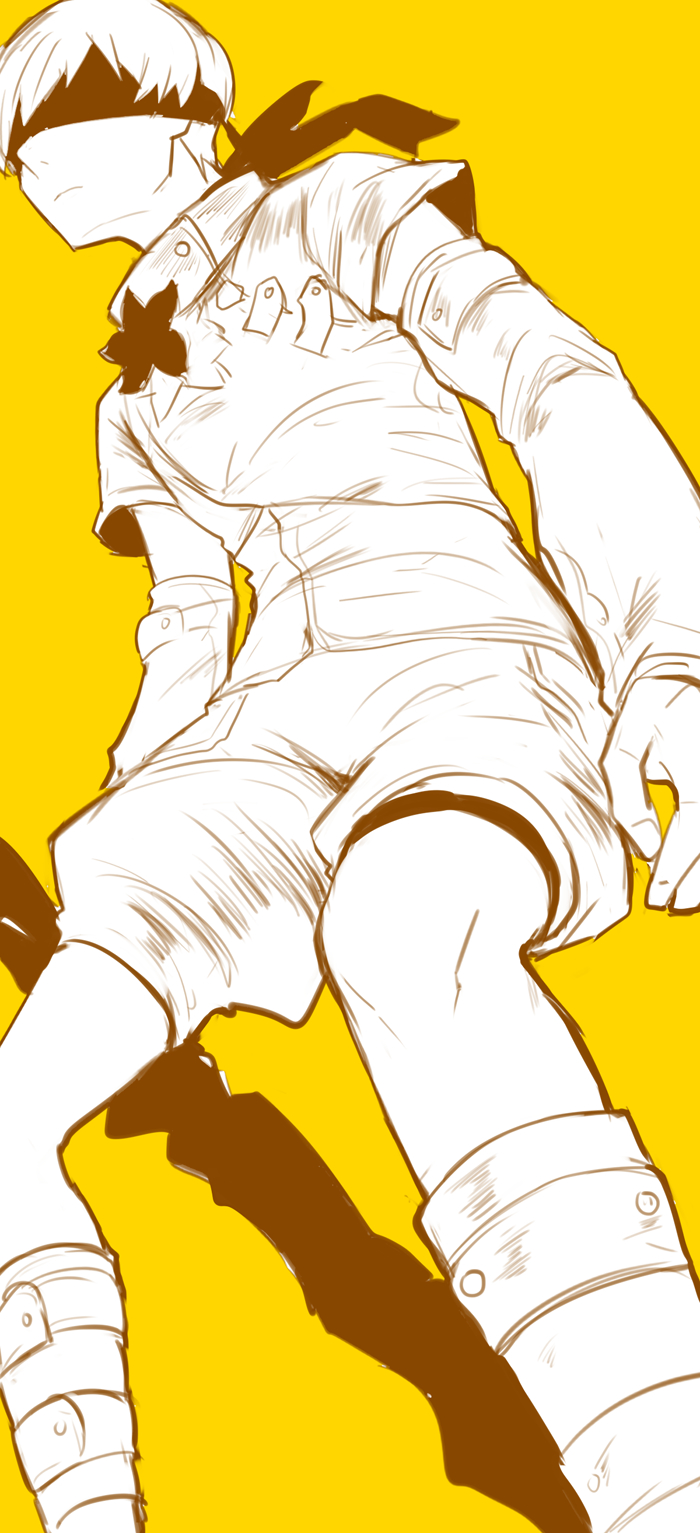 9s (nier and 1 more) drawn by hineshika