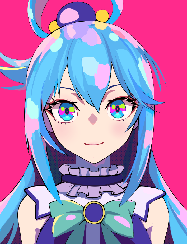 aqua (kono subarashii sekai ni shukufuku wo!) drawn by melb