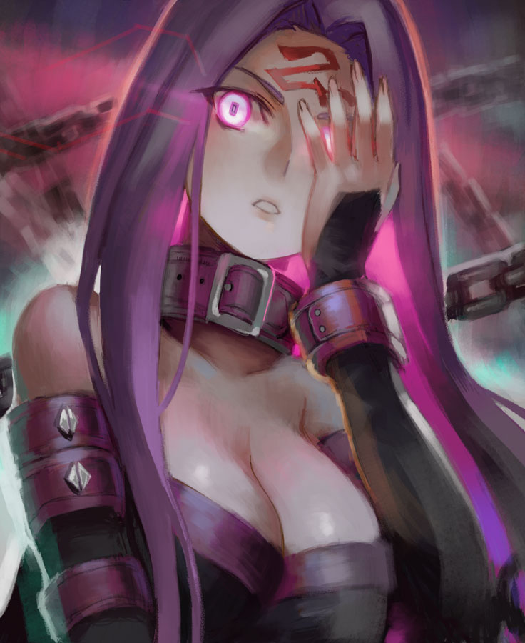 medusa (fate and 1 more) drawn by visqi