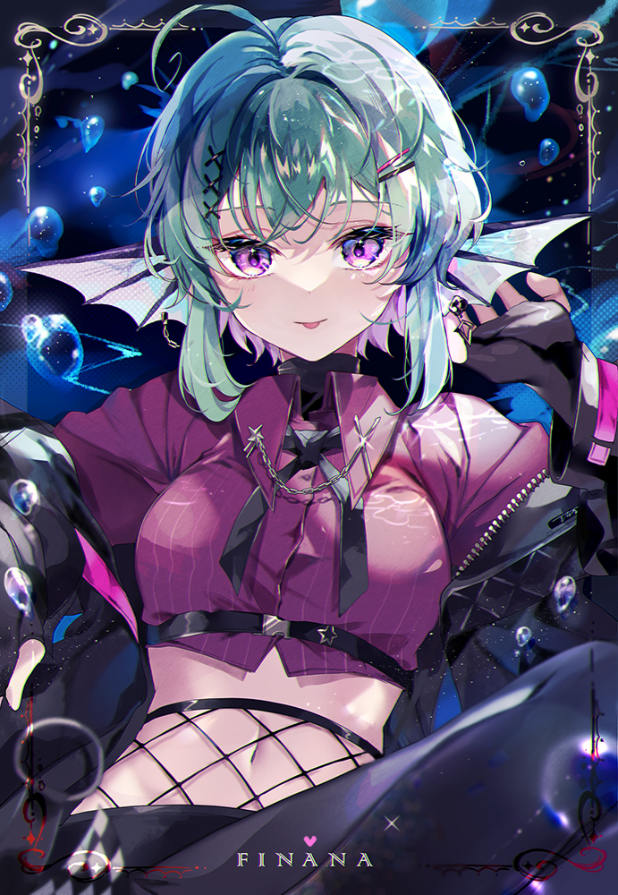 finana ryugu (nijisanji and 1 more) drawn by coco7