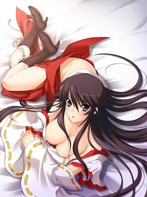 shinonome otoka (oharai onee-san!) drawn by kinmedai_pink