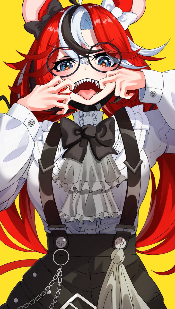 hakos baelz (hololive and 1 more) drawn by harutyansann