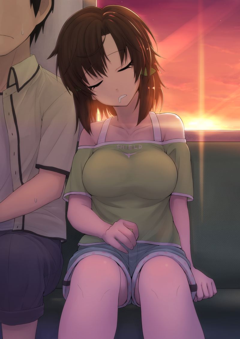 masaki nonoka and maeda kazuya (photokano) drawn by coupe50