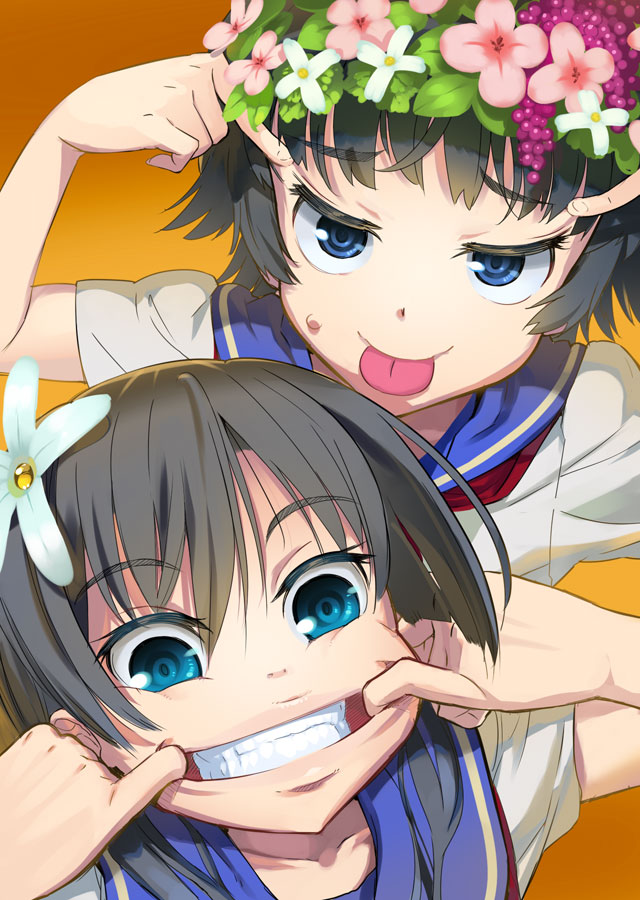 saten ruiko and uiharu kazari (toaru majutsu no index and 1 more) drawn by andou_shuki