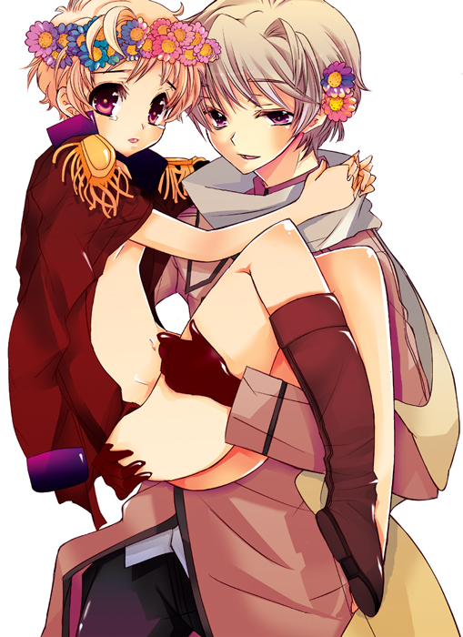 russia and latvia (axis powers hetalia) drawn by tachibanaei