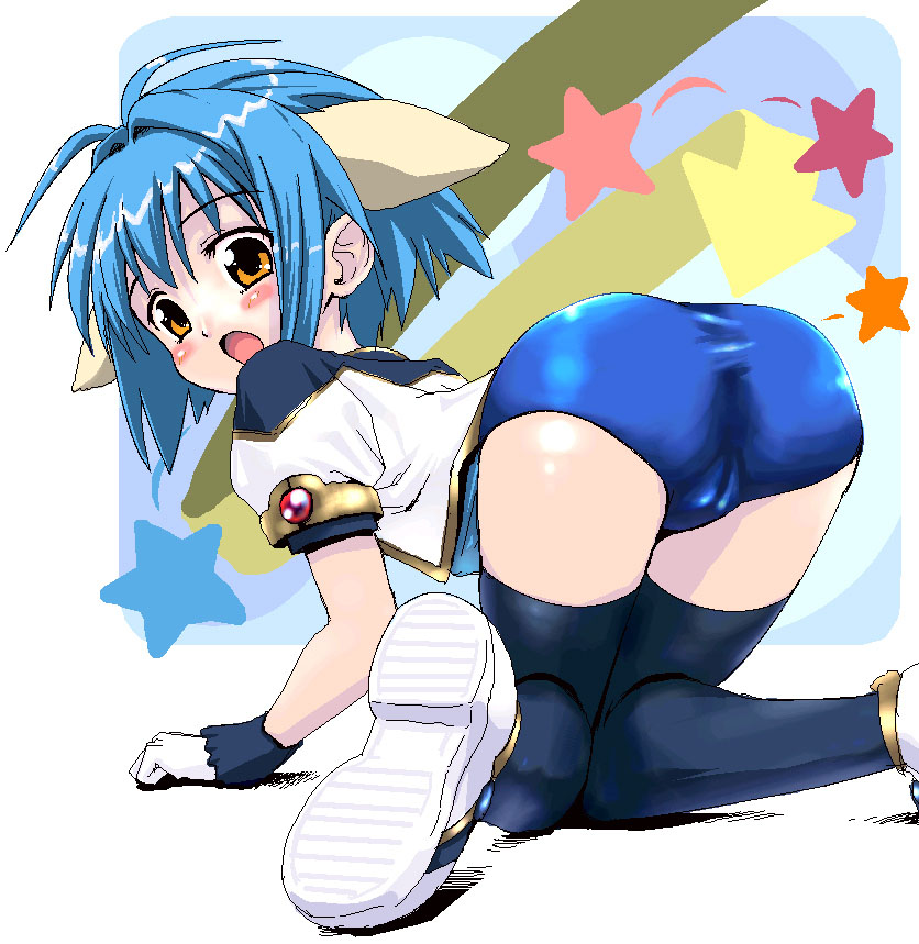 mint blancmanche (galaxy angel) drawn by inuga_anahoru
