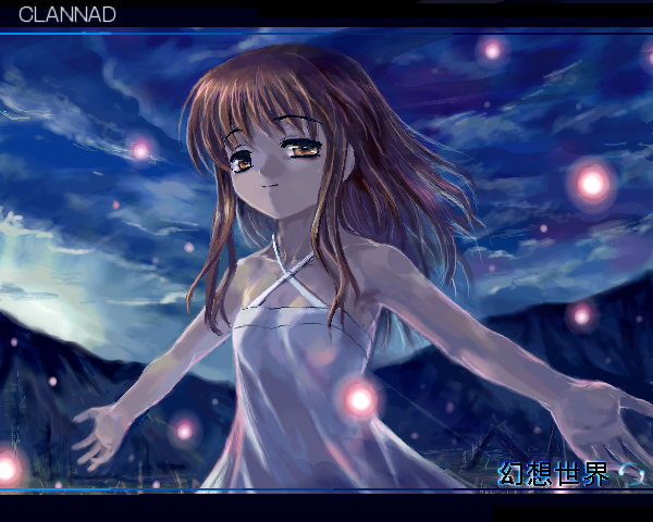 girl from the illusionary world (clannad) drawn by mutsuki_(moonknives)