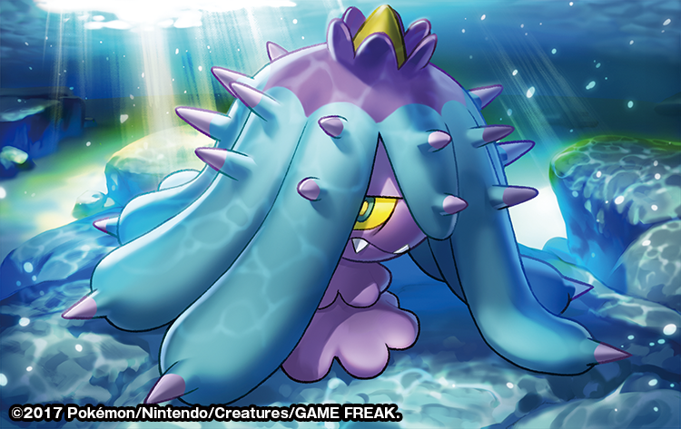 mareanie (pokemon and 1 more) drawn by match_(idleslumber)