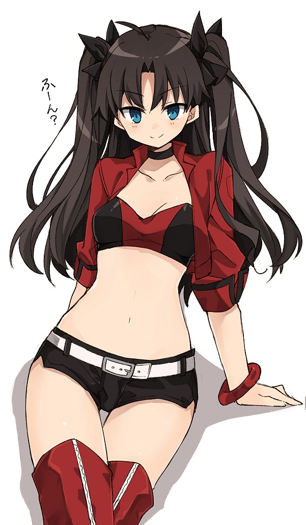 tohsaka rin (fate and 1 more) drawn by murakami_meishi