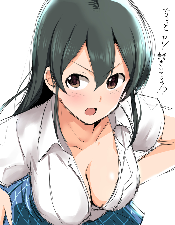 ohishi izumi (idolmaster and 2 more) drawn by sousakubito