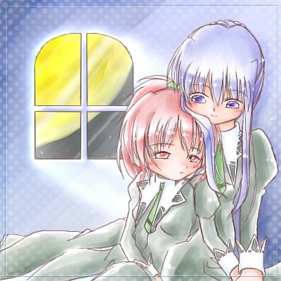 aoi nagisa and suzumi tamao (strawberry panic!) drawn by yukiyo-neko