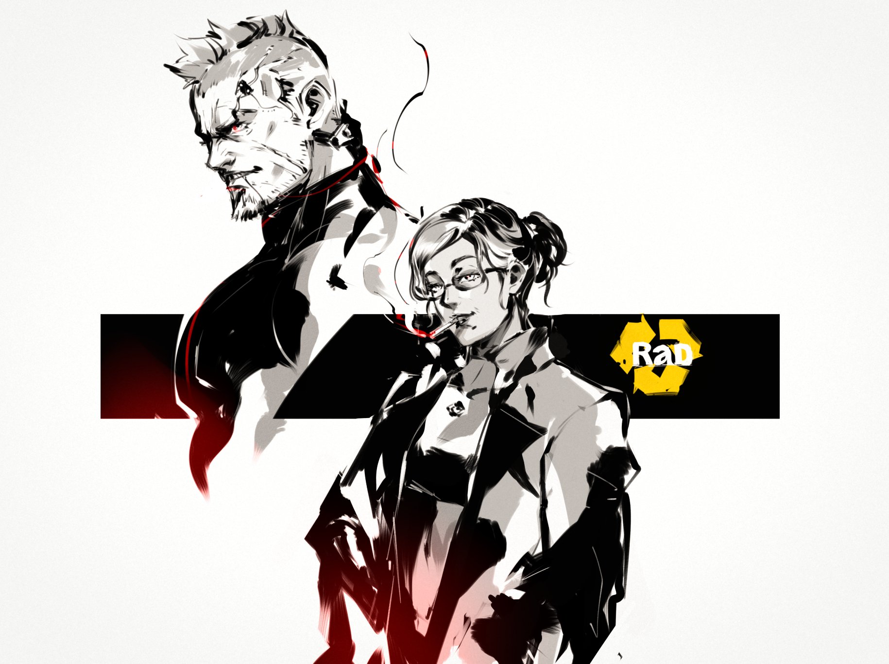 Cinder Carla And Invincible Rummy armored Core And 1 More Drawn By Cinder Carla And Invincible Rummy armored Core And 1 More Drawn By