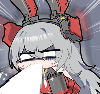 krolik (girls' frontline and 1 more) drawn by madcore