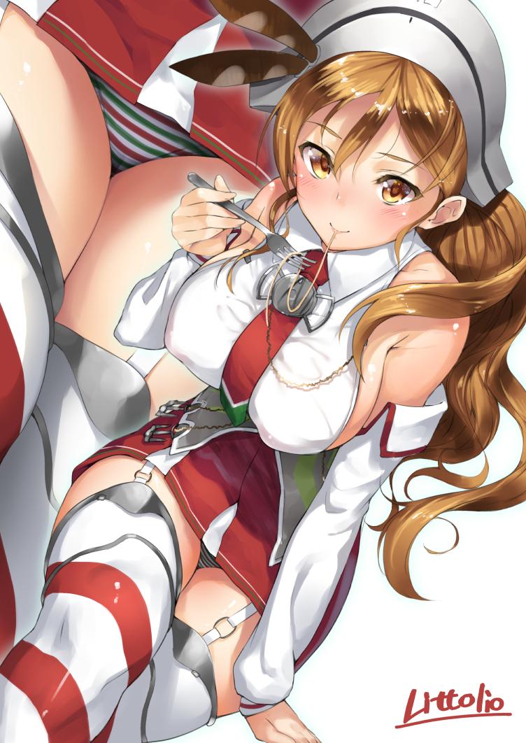 littorio (kantai collection) drawn by pyz_(cath_x_tech)