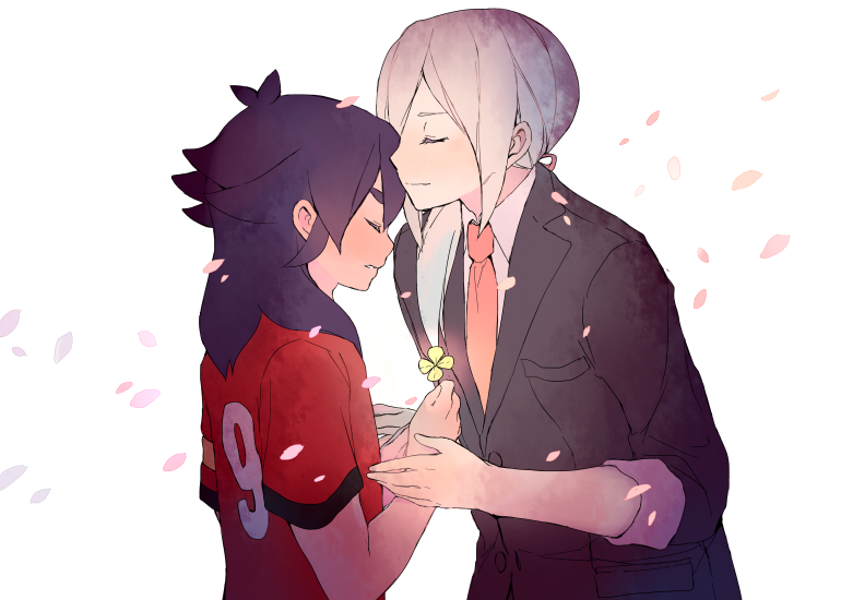 afuro terumi and kishibe taiga (inazuma eleven and 1 more) drawn by tokio_neo