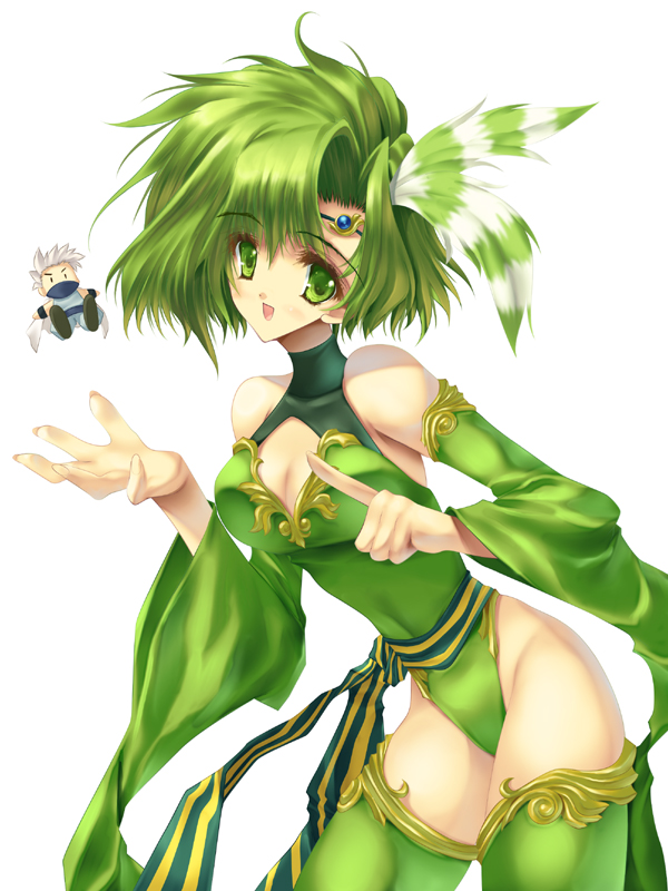 rydia and edward geraldine (final fantasy and 1 more) drawn by okonogi_noi