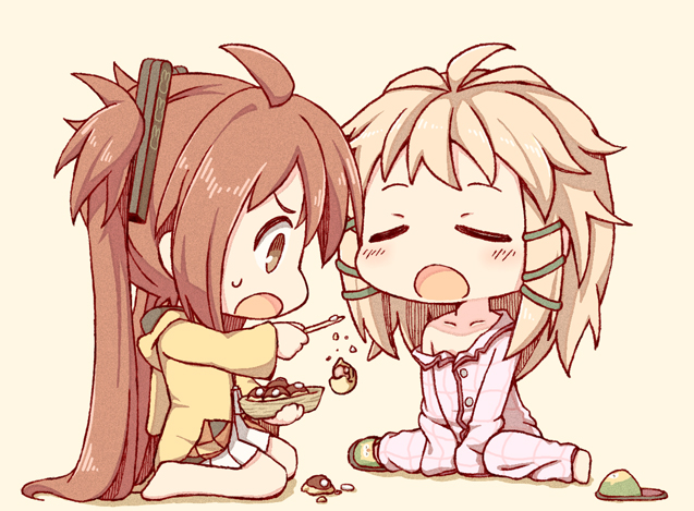 aihara enju and tina sprout (black bullet) drawn by kata_meguma