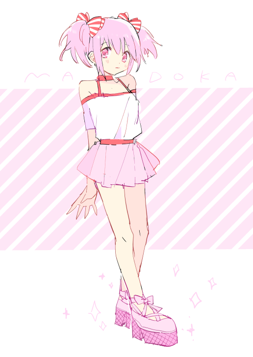 kaname madoka (mahou shoujo madoka magica) drawn by pipi_o_(pipioo08)