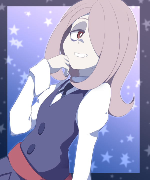 sucy manbavaran (little witch academia) drawn by bioroid_hei