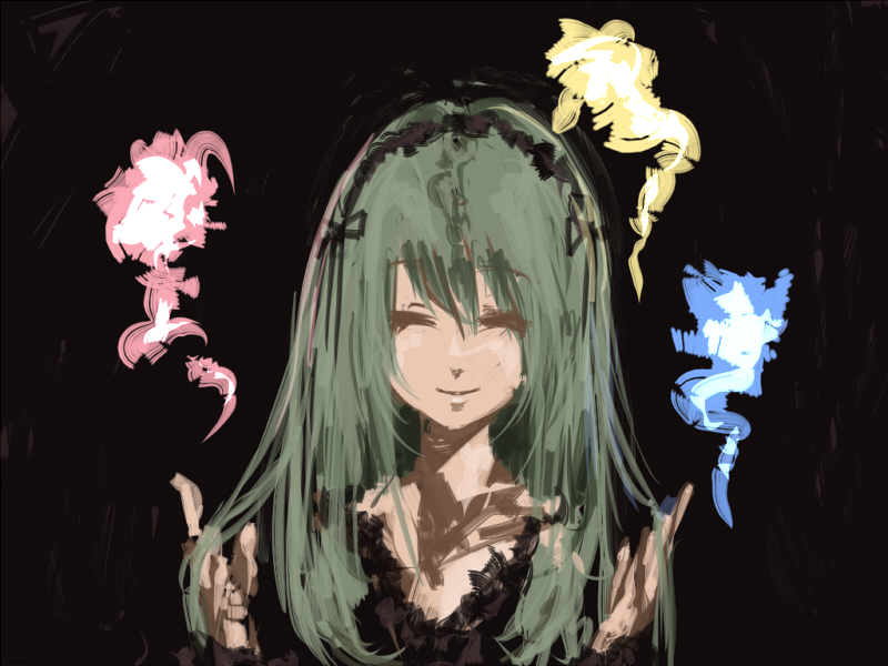 layla prismriver (touhou) drawn by harusame_(unmei_no_ikasumi)
