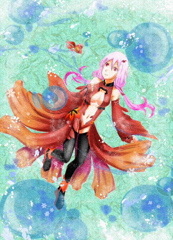 yuzuriha inori (guilty crown) drawn by hagi_azumi