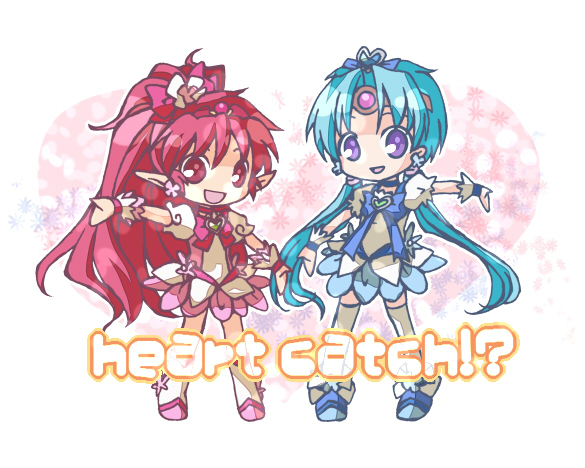 cure marine, cure blossom, paffy pafuricia, and arara milk (precure and 5 more) drawn by shirakawa_(whitemist)