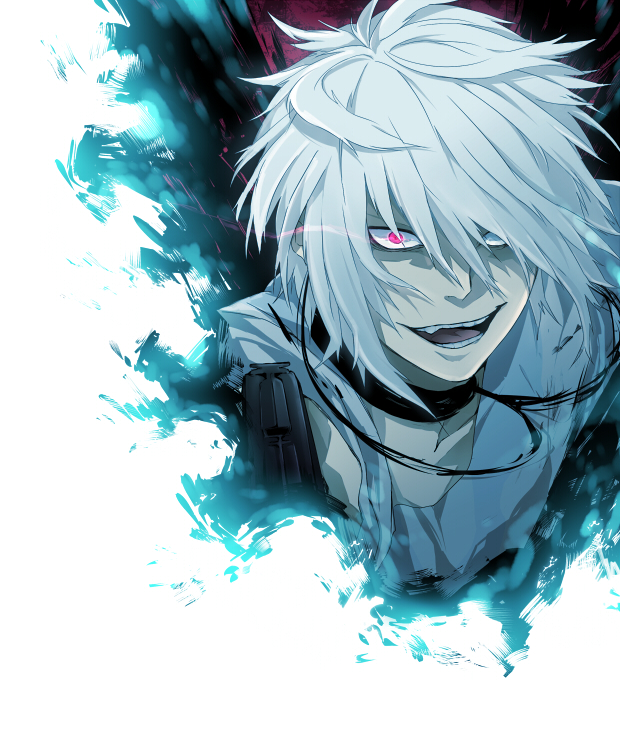 accelerator (toaru majutsu no index) drawn by issa_(sorako45)