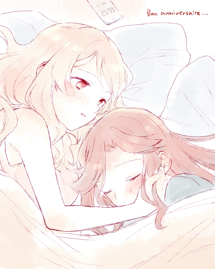 saijou claudine and tendou maya (shoujo kageki revue starlight) drawn by wato_(ko)