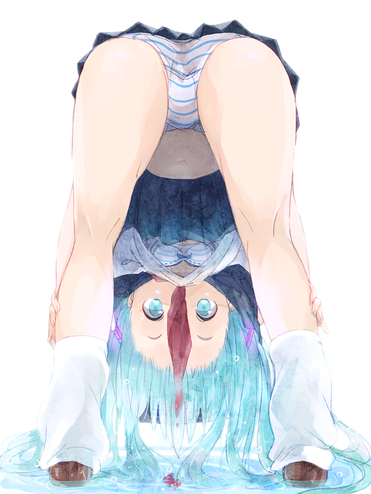hatsune miku and bottle miku (vocaloid) drawn by shima_(si04ma82)