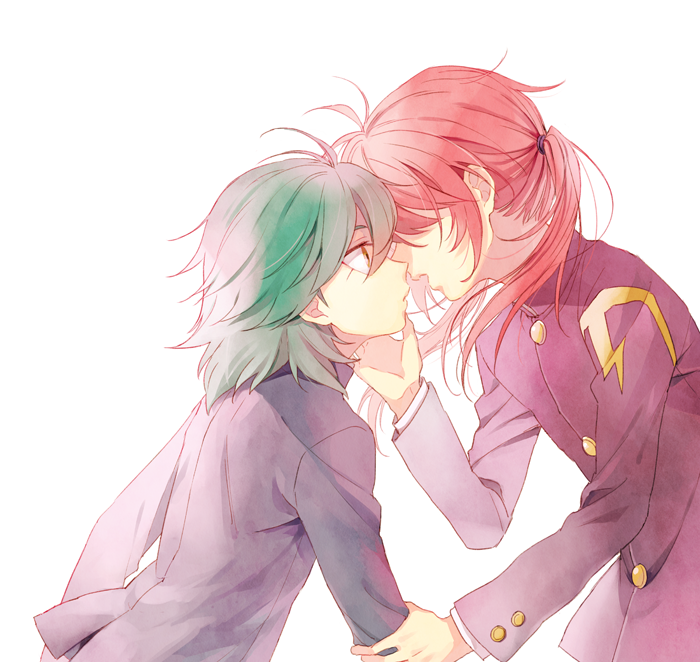 kirino ranmaru and kariya masaki (inazuma eleven and 1 more) drawn by riho