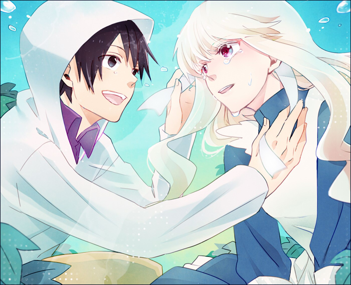 kozakura marry and seto kousuke (kagerou project and 1 more) drawn by m_(alpacachu)