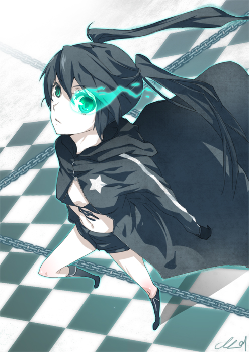 black rock shooter (black rock shooter) drawn by laio