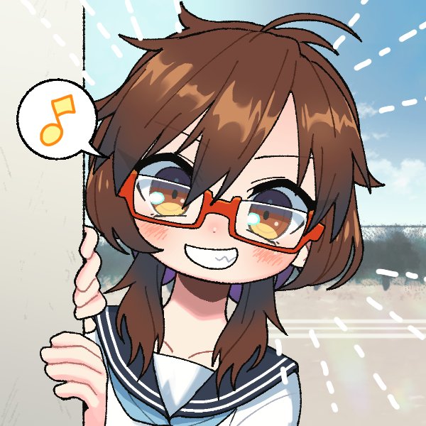 usami sumireko (touhou) drawn by ban_(ban026) and kuya_(hey36253625)